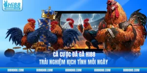 Cá Cược Đá Gà HI88 - Trải Nghiệm Kịch Tính Mỗi Ngày